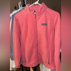 Columbia Warm Coral Fleece Jacket